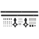 Porta Scorrevole con Set Hardware 100x210 cm in Legno di Pino