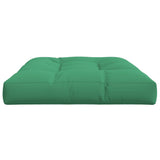 Cuscino per Pallet Verde 120x80x12 cm in Tessuto