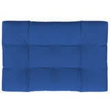 Cuscino per Pallet Blu Reale 120x80x12 cm in Tessuto