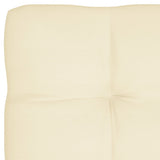Cuscini per Divani su Pallet 7 pz Crema