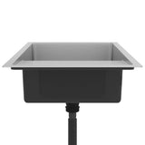 Lavello da Cucina Lavorato a Mano in Acciaio Inox