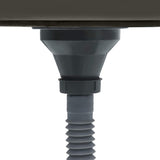 Lavello da Cucina Artigianale Nero in Acciaio Inox