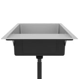 Lavello da Cucina Lavorato a Mano in Acciaio Inox
