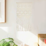 Decorazione da Parete in Macramè 40x80 cm Cotone