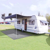 Tappeto da Tenda 250x500 cm Grigio Chiaro