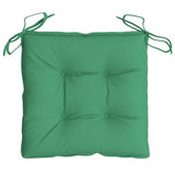 Cuscini per Sedia 4 pz Verdi 50x50x7 cm Tessuto Oxford