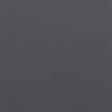 Cuscino per Panca Antracite 180x50x7 cm in Tessuto Oxford