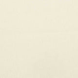 Cuscino per Panca Bianco Crema 120x(50+50)x7cm Tessuto Oxford