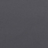 Cuscini Panca Giardino 2pz Antracite 150x50x7cm Tessuto Oxford