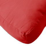 Cuscino per Pallet Rosso in Tessuto Oxford