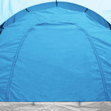 Tenda da Campeggio per 6 Persone Blu Marino e Azzurro