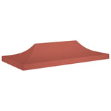 Tetto per Tendone per Feste 6x3 m Terracotta 270 g/m