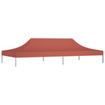 Tetto per Tendone per Feste 6x3 m Terracotta 270 g/m