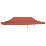 Tetto per Tendone per Feste 6x3 m Terracotta 270 g/m