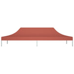 Tetto per Tendone per Feste 6x3 m Terracotta 270 g/m