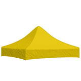 Tetto per Tendone per Feste 2x2 m Giallo 270 g/m