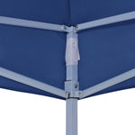 Tetto per Tendone per Feste 4x3 m Blu 270 g/m