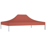 Tetto per Tendone per Feste 4,5x3 m Terracotta 270 g/m