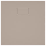 Piatto Doccia in SMC Marrone 80x80 cm