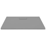 Piatto Doccia in SMC Grigio 90x80 cm