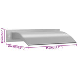 Fontana per Piscina Argento 45x26x13 cm in Acciaio Inox