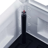 Letto Rialzato da Giardino con Graticcio e Irrigazione Bianco