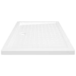 Piatto Doccia con Superficie Puntinata Bianco 90x70x4 cm in ABS