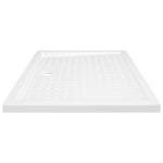 Piatto Doccia con Superficie Puntinata Bianco 80x100x4cm in ABS