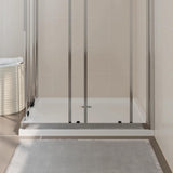 Piatto Doccia in ABS Rettangolare Bianco 80x90 cm