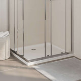Piatto Doccia in ABS Rettangolare Bianco 80x90 cm