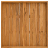 Vassoio da Portata 70x70 cm in Legno Massello di Teak