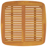 Set Mobili da Pranzo per Giardino 5 pz Legno Massello di Acacia