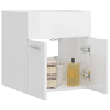 Mobile Sottolavabo Bianco Lucido 41x38,5x46cm Legno truciolato