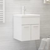 Mobile Sottolavabo Bianco Lucido 41x38,5x46cm Legno truciolato