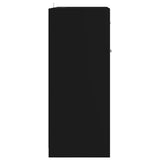 Mobile da Bagno Nero 60x33x80 cm in Legno tecnico
