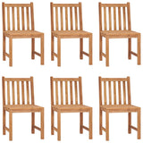 Set da pranzo da giardino 7 pz 180x90 cm in legno massello di teak