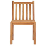 Set da pranzo da giardino 7 pz 180x90 cm in legno massello di teak