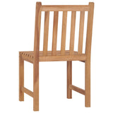 Set da pranzo da giardino 9 pz 180x90 cm in legno massello di teak