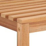 Set da pranzo da giardino 9 pz 180x90 cm in legno massello di teak