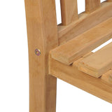 Set da pranzo da giardino 5 pz 180x90 cm in legno massello di teak