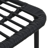 Set da Pranzo da Giardino 9 pz in Polyrattan e Vetro