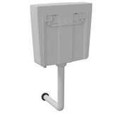 Sciacquone WC con Ingresso Acqua dal Basso 3/6 L Grigio