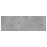 Ripiani per Libreria 4pz Grigio Cemento 60x20x1,5cm truciolato