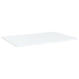 Ripiani per Libreria 8pz Bianchi 60x40x1,5 cm Legno truciolato