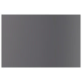 Ripiani per Libreria 8pz Grigio Lucido 60x40x1,5cm truciolato