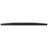 Ripiani per Libreria 8pz Nero Lucido 60x50x1,5cm truciolato