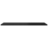 Ripiani per Libreria 8pz Nero Lucido 80x30x1,5cm truciolato