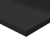 Ripiani per Libreria 8pz Nero Lucido 80x30x1,5cm truciolato