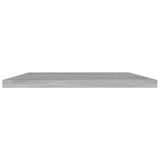 Ripiani Libreria 8pz Grigio Cemento 100x20x1,5cm truciolato