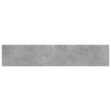 Ripiani Libreria 8pz Grigio Cemento 100x20x1,5cm truciolato
